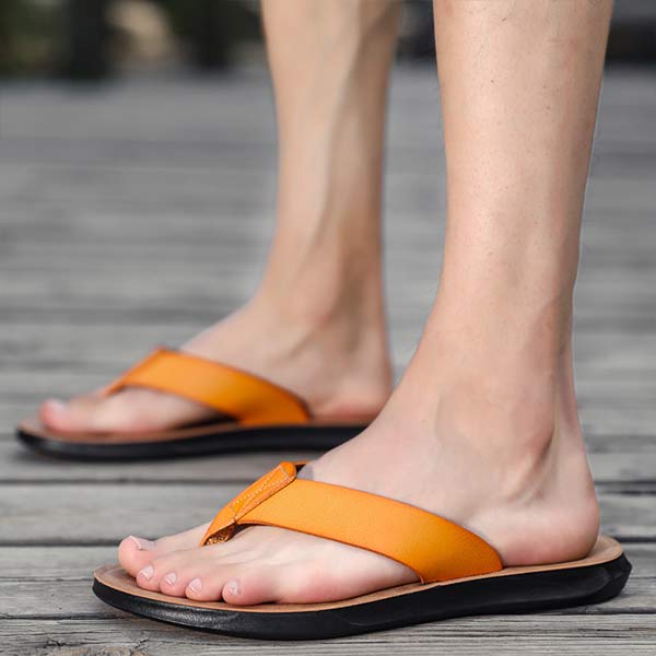 Sandália Masculina Palawan com Solado Aconchegante e Estilo Flip-Flop