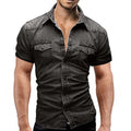 Camisa Masculina Jeans Spinel