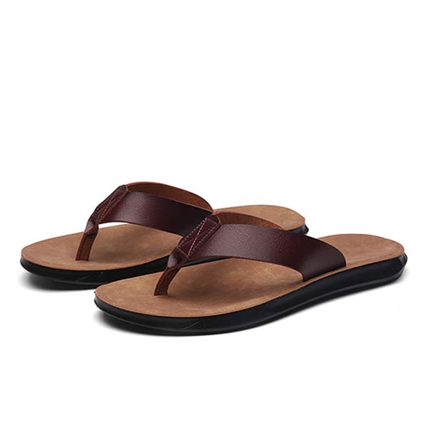 Sandália Masculina Palawan com Solado Aconchegante e Estilo Flip-Flop