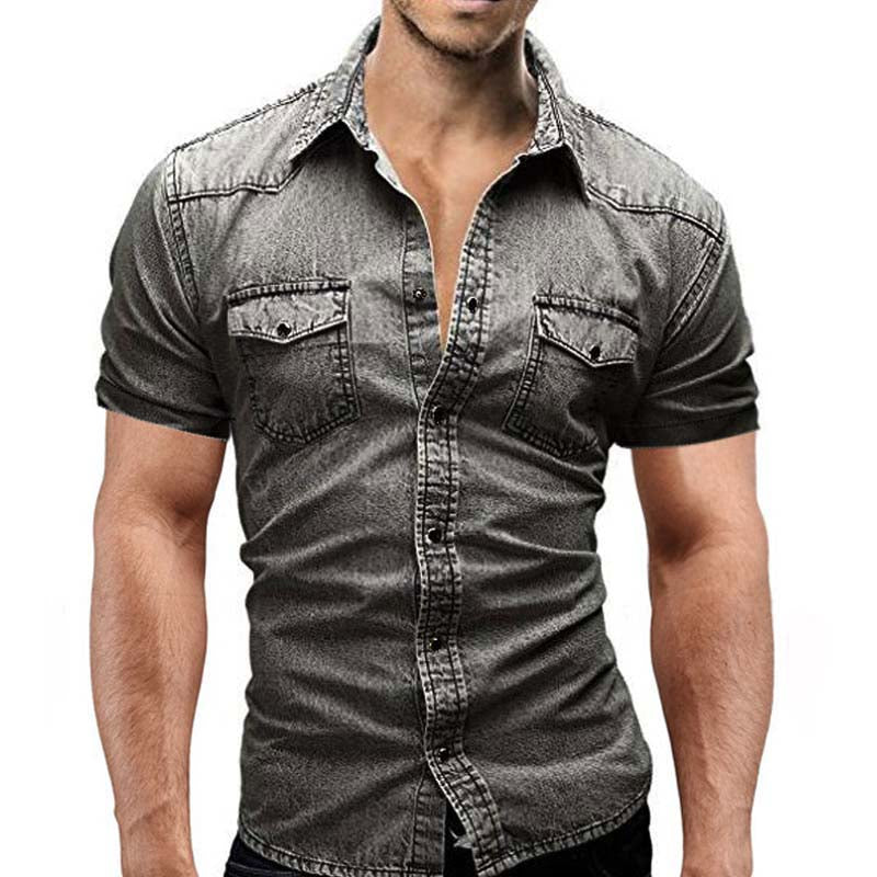 Camisa Masculina Jeans Spinel