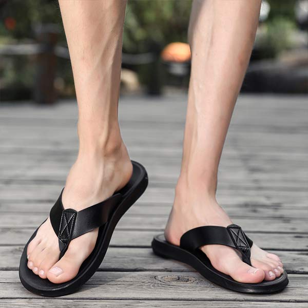 Sandália Masculina Palawan com Solado Aconchegante e Estilo Flip-Flop