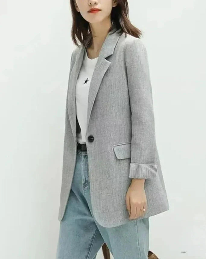 Blazer Feminino Cotton Plus - Super Elegante