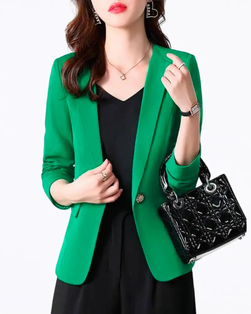 Blazer Social Feminino com Caimento Ajustado