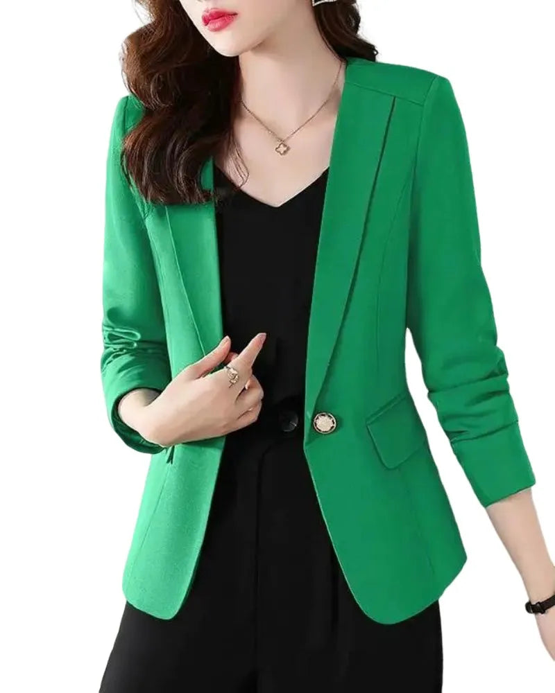 Blazer Social Feminino com Caimento Ajustado