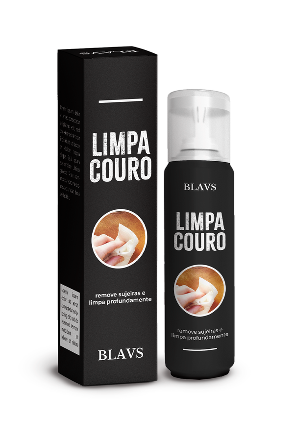 3x1| Limpa Couro PureMax Blavs - Limpeza + Conservação + Impermeabilização