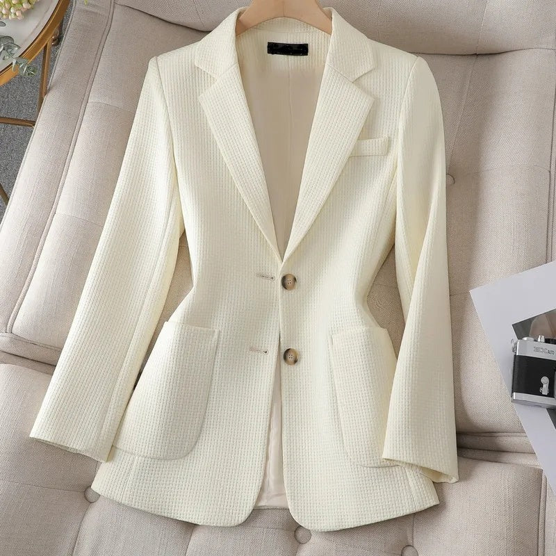 Blazer Feminino Orion Acinturado - Branco