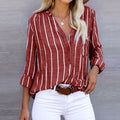 Camisa Feminina de Linho Lisbric