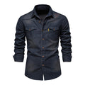 Camisa Masculina Jeans Pyron