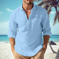 Camisa Masculina de Linho Andesite