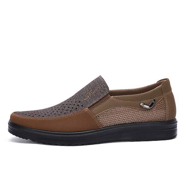 Sapato Casual Customline com Ventilação e Slip-On