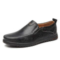 Sapato Casual Firebird com Acabamento em Couro e Design Slip-On