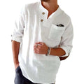 Camisa Masculina de Linho Barite