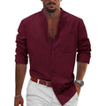 Camisa Masculina de Linho Amber