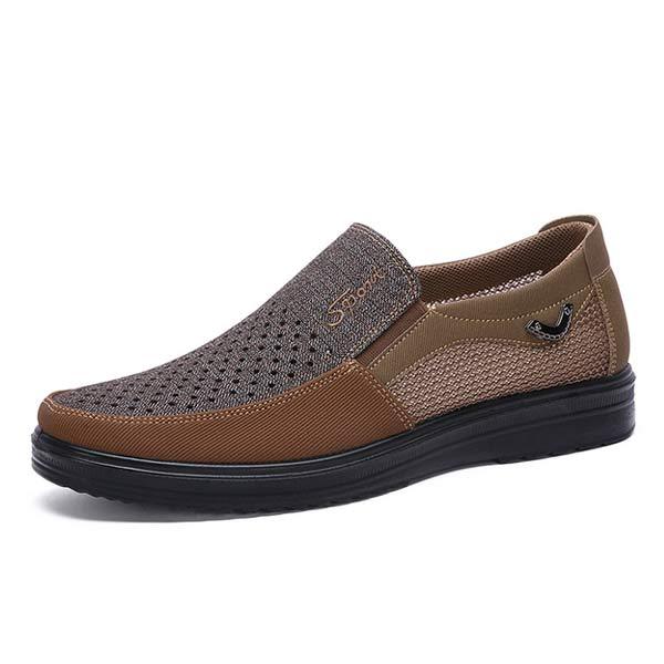 Sapato Casual Customline com Ventilação e Slip-On