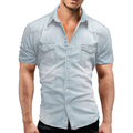 Camisa Masculina Jeans Spinel